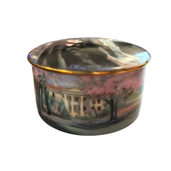 1991 W. J. George Gone With the Wind 2”x3” Music Box William Chambers # 16462C - Picture 6 of 6